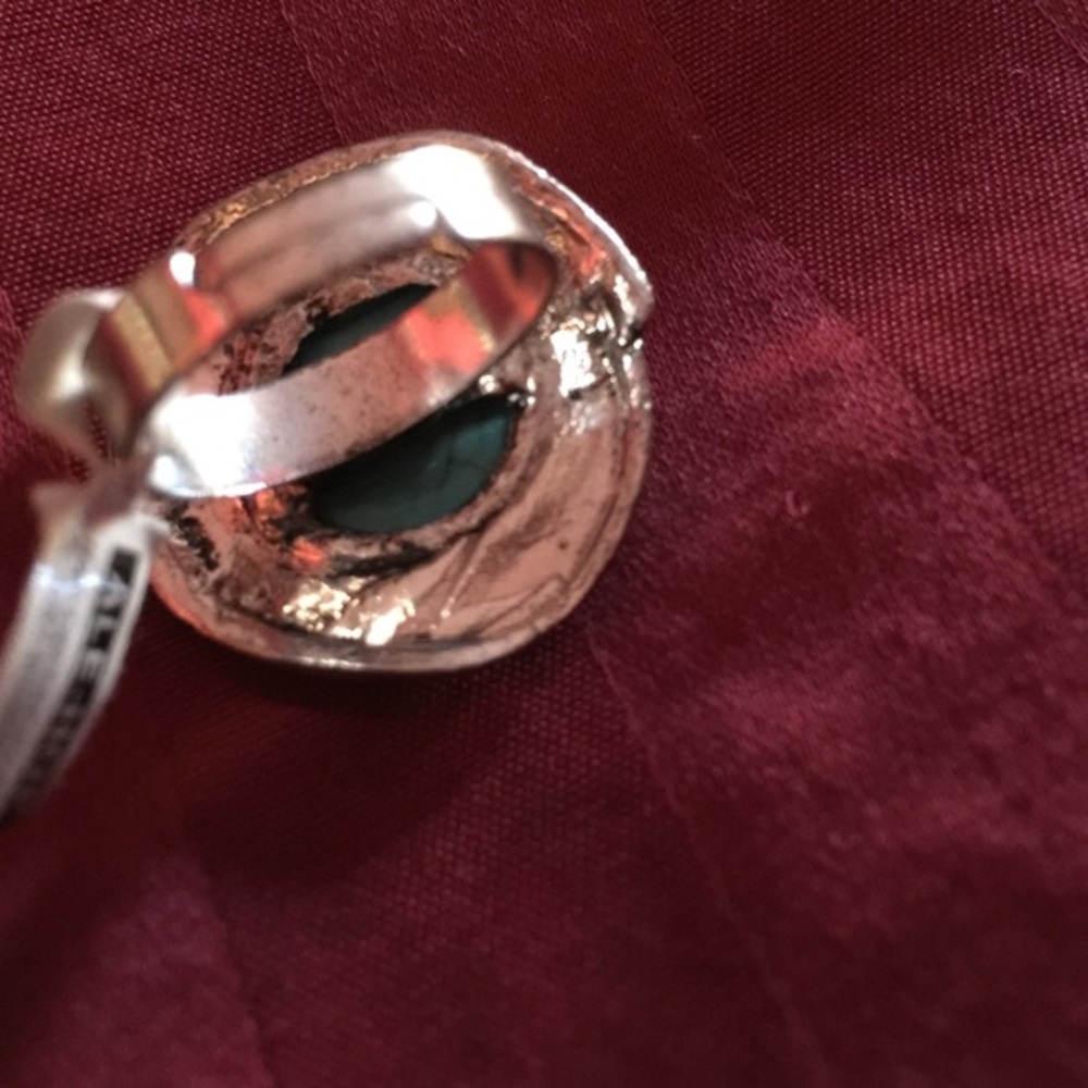 Natural turquoise stone ring - Picture 4 of 5